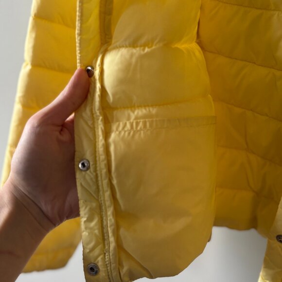 Oodji • yellow puffer jacket - Picture 3 of 7